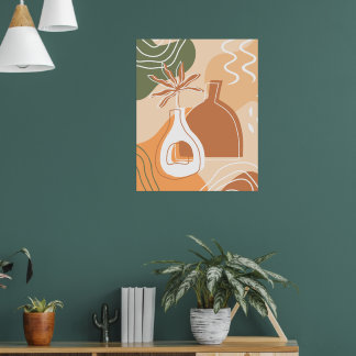Moda minimalista Boho Posters de arte de la bóveda