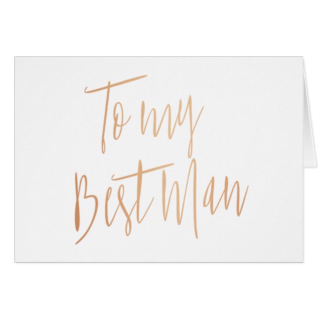 Moda moderna Cobre a mi mejor hombre (Anverso (Horizontal))