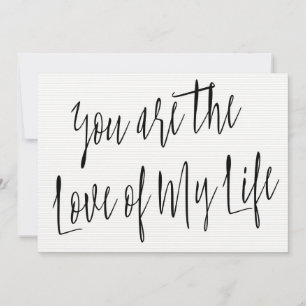 Moda moderna "Eres el amor de mi vida"