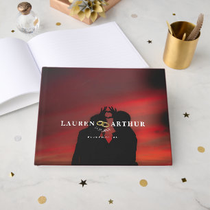 Moda moderna Libro de Bodas de fotografía ultra mi