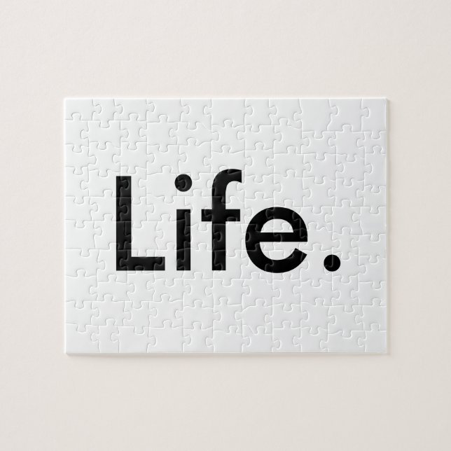 moda moderna LIFE. | Rompecabezas de Jigsaw (Horizontal)