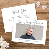 Moda moderna Minimalista en tarjeta de foto de mem