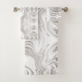 Moda moderna patrón de piedra de mármol blanco osc