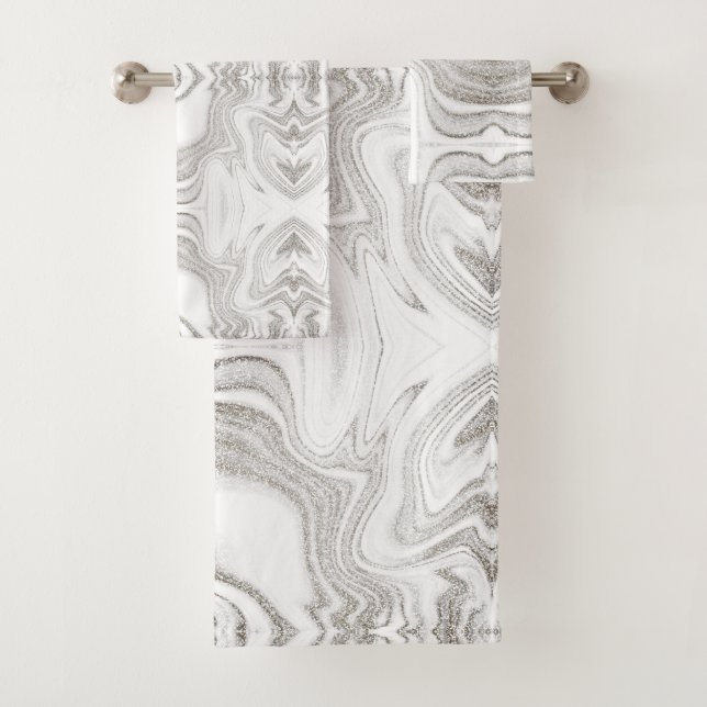 Moda moderna patrón de piedra de mármol blanco osc (In situ)