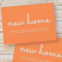 Moda moderna y nueva tarjeta de Invitación casera 