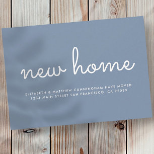 Moda moderna y nueva tarjeta de Invitación casera 