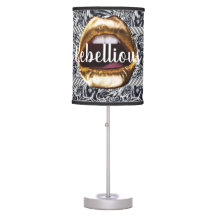 Moda Patrón salvaje labios de oro regalo Belleza G