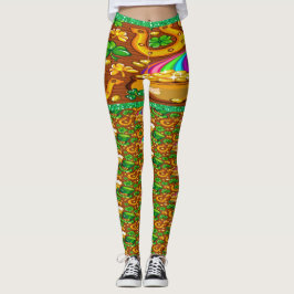 Moda pop St. Patrick's Day Leggings