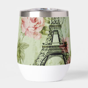 moda primavera menta de la menta parís floral rosa