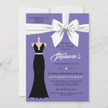 Moda Purple Elegant Invitación de cumpleaños Tiffa<br><div class="desc">Esta invitación a la fiesta de cumpleaños de la temática morada de Tiffany es perfecta para la mujer, chica o adolescente que lo tiene todo. Utilice los productos de esta colección para la fiesta de cumpleaños, evento promocional, dulce dieciséis, aniversario, ducha de novia, desayuno en un elegante restaurante o cualquier...</div>