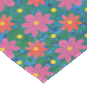 Moda Rangoli Flores: puntos de polka en manteles a