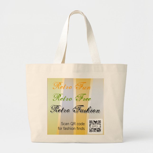 Moda retra de la plantilla del bolso (Frente)