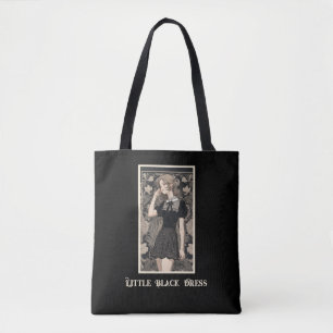 Moda Retro LBD Pequeño Vestido Negro Bolsa De Tost
