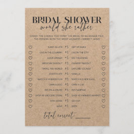 Moda Rústica Ducha De Novias Preferiría Jugar