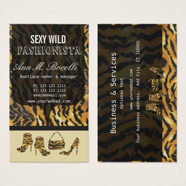 Moda Safari Zebra Stilettos Talones Altos (Anverso y reverso)