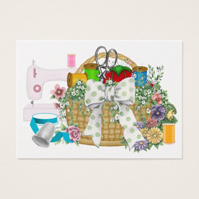 Moda / Seamstress / Cesta de coser - SRF (Frente)