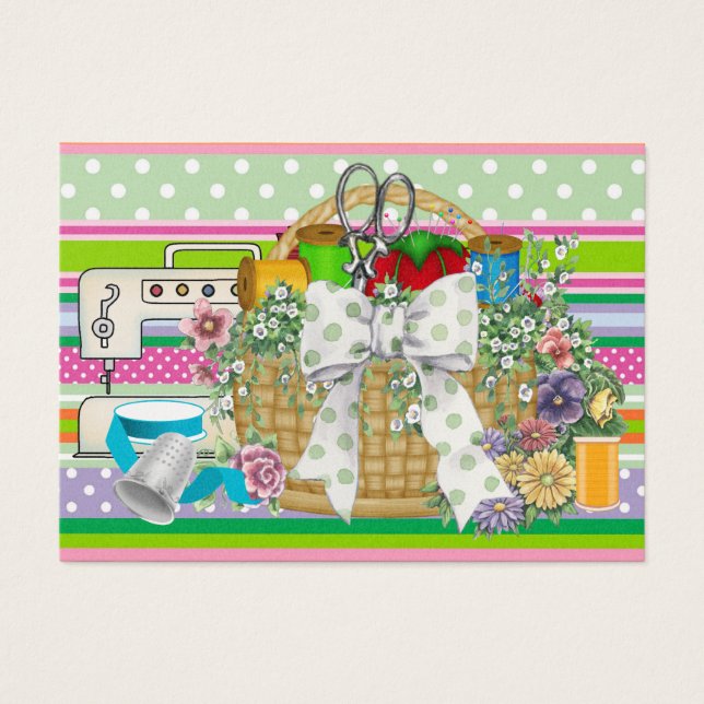 Moda / Seamstress / Cesta de coser - SRF (Frente)