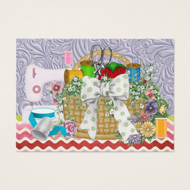 Moda / Seamstress / Cesta de coser - SRF (Frente)