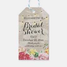 Moda String Lights Linen Floral Gracias Etiqueta R