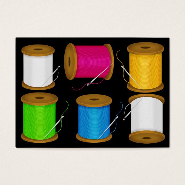 Moda - Tarjeta Seamstress / Etiqueta - SRF (Frente)