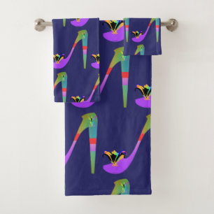 Moda Tos Altos 3 Piezas Toalla de baño de algodón 