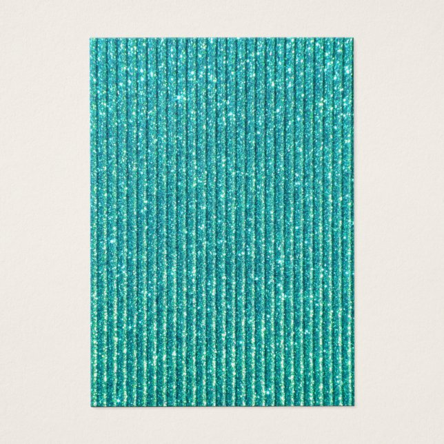Moda Turquoise Faux Sparkles Elegancia (Frente)