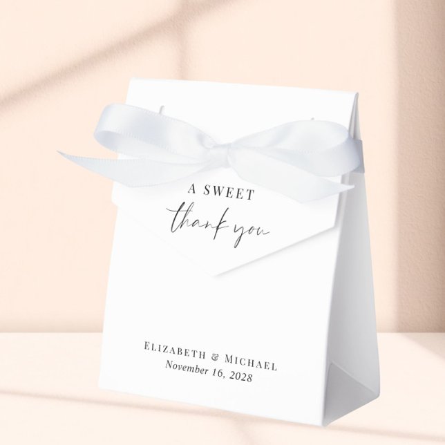 Moda Un Dulce Gracias Bodega Favor Cajas (Subido por el creador)