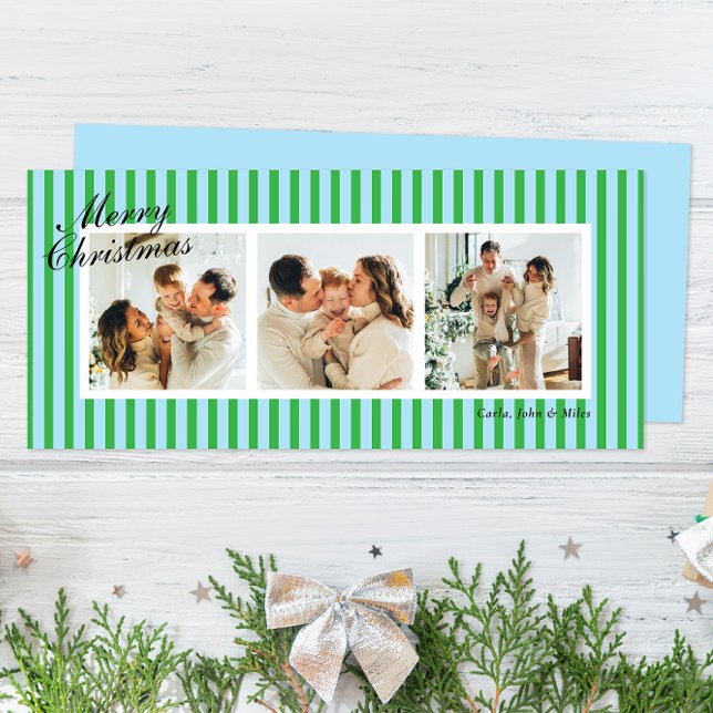 Moda verde y azul franjas verticales 3 Foto (Subido por el creador)