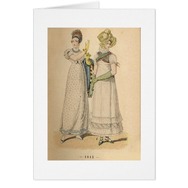 Moda Vintage 1812 (interior en blanco), (Frente)