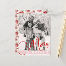 Moda Vintage Árboles de Navidad rojos y rosados Un