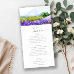 Moda Watercolor Lavender Fields Boda Tarjeta de me<br><div class="desc">Colección temática Rustic Elegant Lavender Fields.- es un elegante Ilustracion acuático de guion de los Campos de Lavanda y granjas perfecto para tu boda y fiestas de la provincia francesa. Es muy fácil de personalizar, con sus datos personales. Si necesita cualquier otro producto o personalización que coincida, por favor envíe...</div>