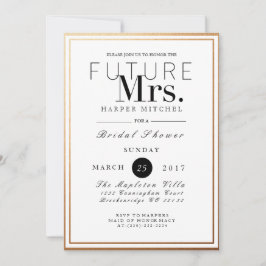 Moda y ducha formal de novias | Invitación al Reli