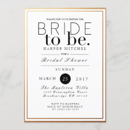 Moda y ducha formal de novias | Invitación al Reli