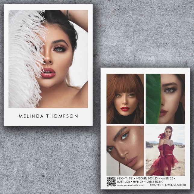 Modelación de la tarjeta Comp 5 Código QR foto (Subido por el creador)