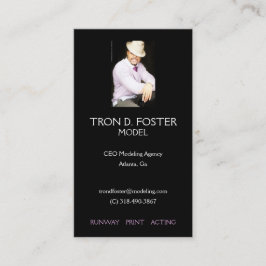 Modelado de la tarjeta del perfil