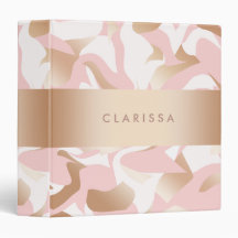 Modelo abstracto blanco del rosa moderno elegante