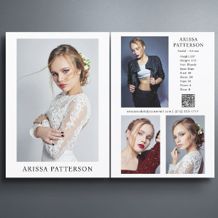 Modelo Actor 5x7 Comp SED Tarjeta QR 4 Foto 2 late