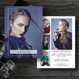 Modelo Actor Pro 5.5x7.5 Tarjeta Comp/Zed 5 Foto