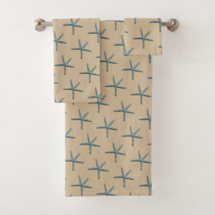 Modelo azul de las estrellas de mar del dedo en la