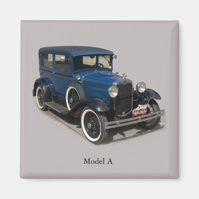 Modelo azul Imán A (Frente)