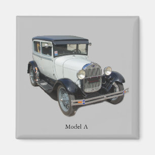Modelo blanco Un imán