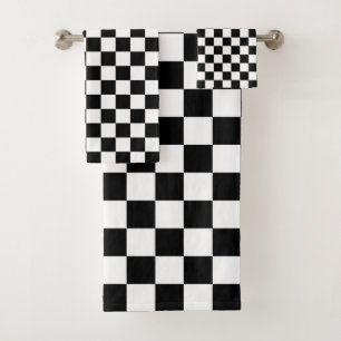 Modelo clásico del blanco del negro del tablero d