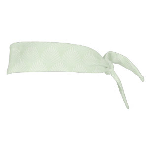 Modelo clásico del follaje en blanco y verde