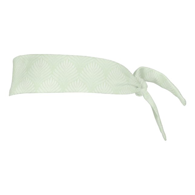 Modelo clásico del follaje en blanco y verde (Girar 90)