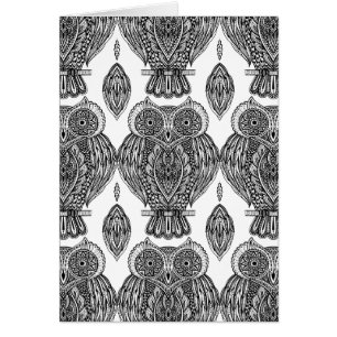 Modelo con Doodle de los búhos