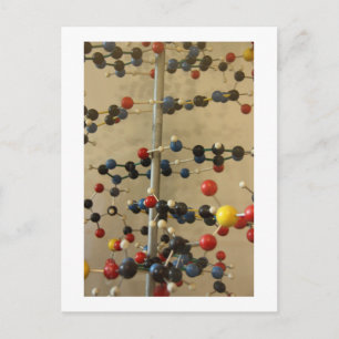 Modelo de ADN de postal