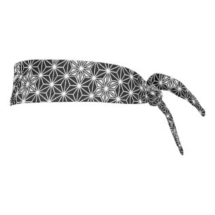 Modelo de Asanoha del japonés - blanco y negro