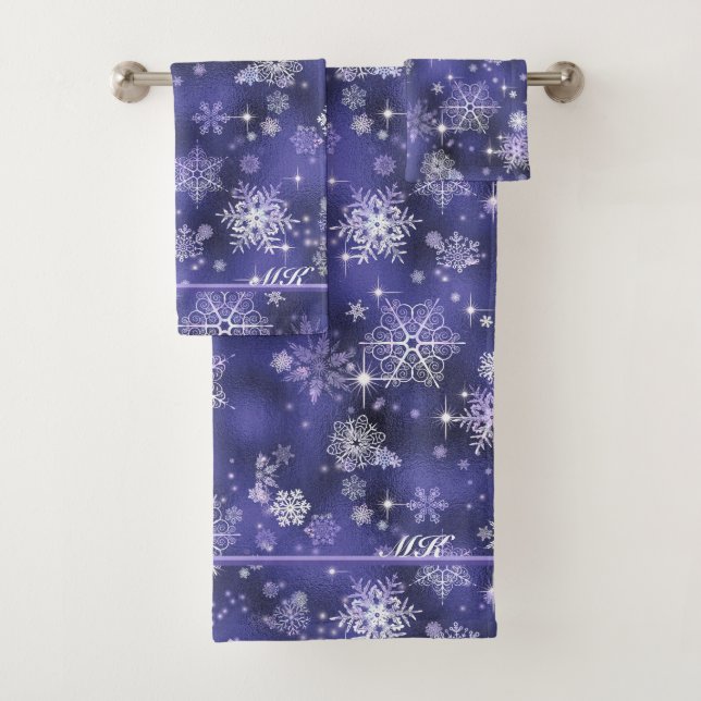 Modelo de copos de nieve más bonito ID846 violeta (In situ)
