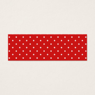 Modelo de estrellas rojo y blanco