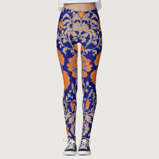 modelo de impresión kalamkari para mujeres legging